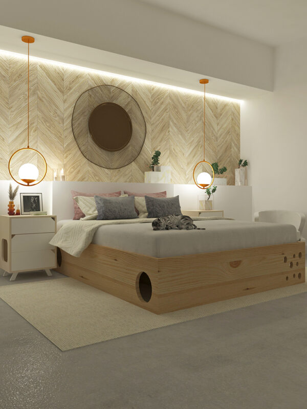 Alternative view of Cama gatrimonial