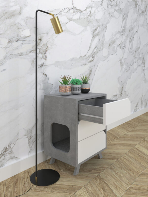 Alternative view of Nochero Vera COLOR MADERA LAMINADO